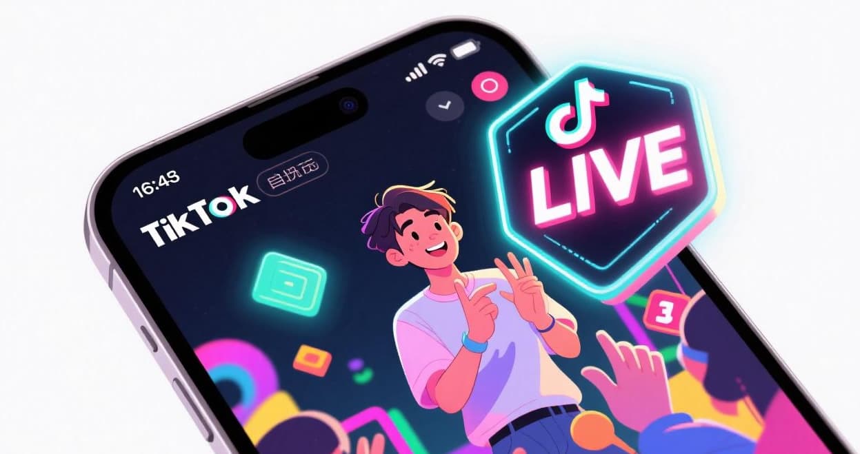 TikTok Live Banner